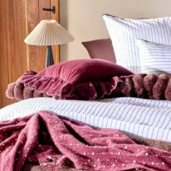 Dottie Stripe Super Soft Throw