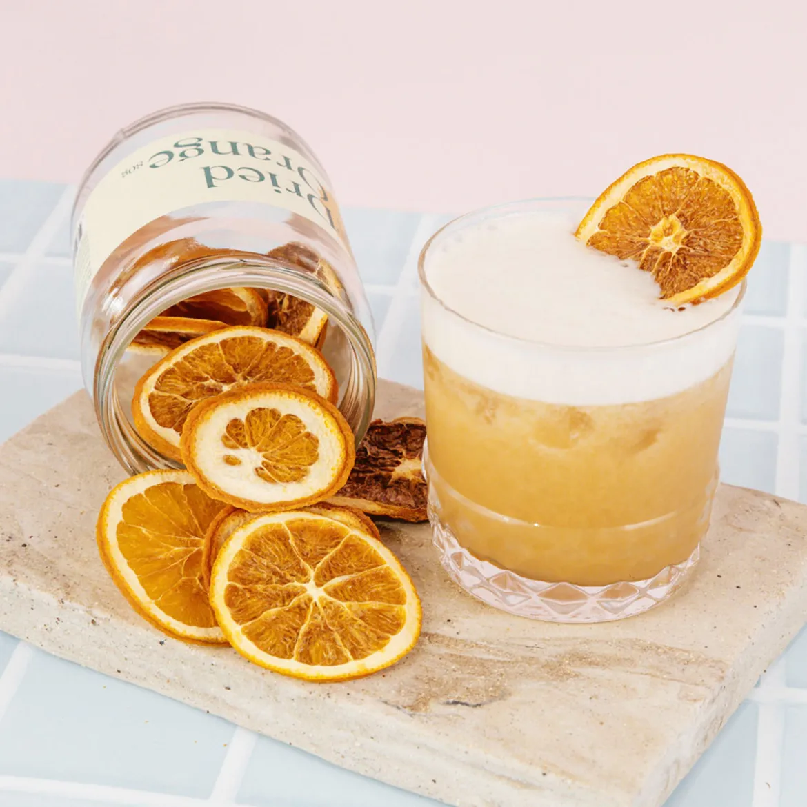 Dried Orange Cocktail Garnish