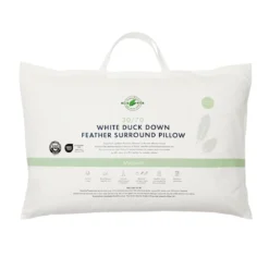30/70 Duck Down Feather Medium Pillow