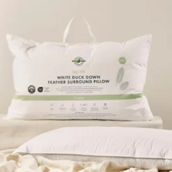 30/70 Duck Down Feather Queen Pillow