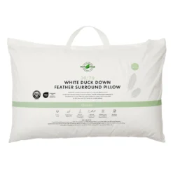30/70 Duck Down Feather Queen Pillow