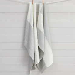 Duo Grey Waffle Tea Towel Set of 2