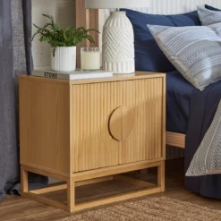Dutton Natural Bedside Table