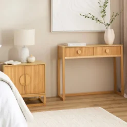 Dutton Natural Bedside Table