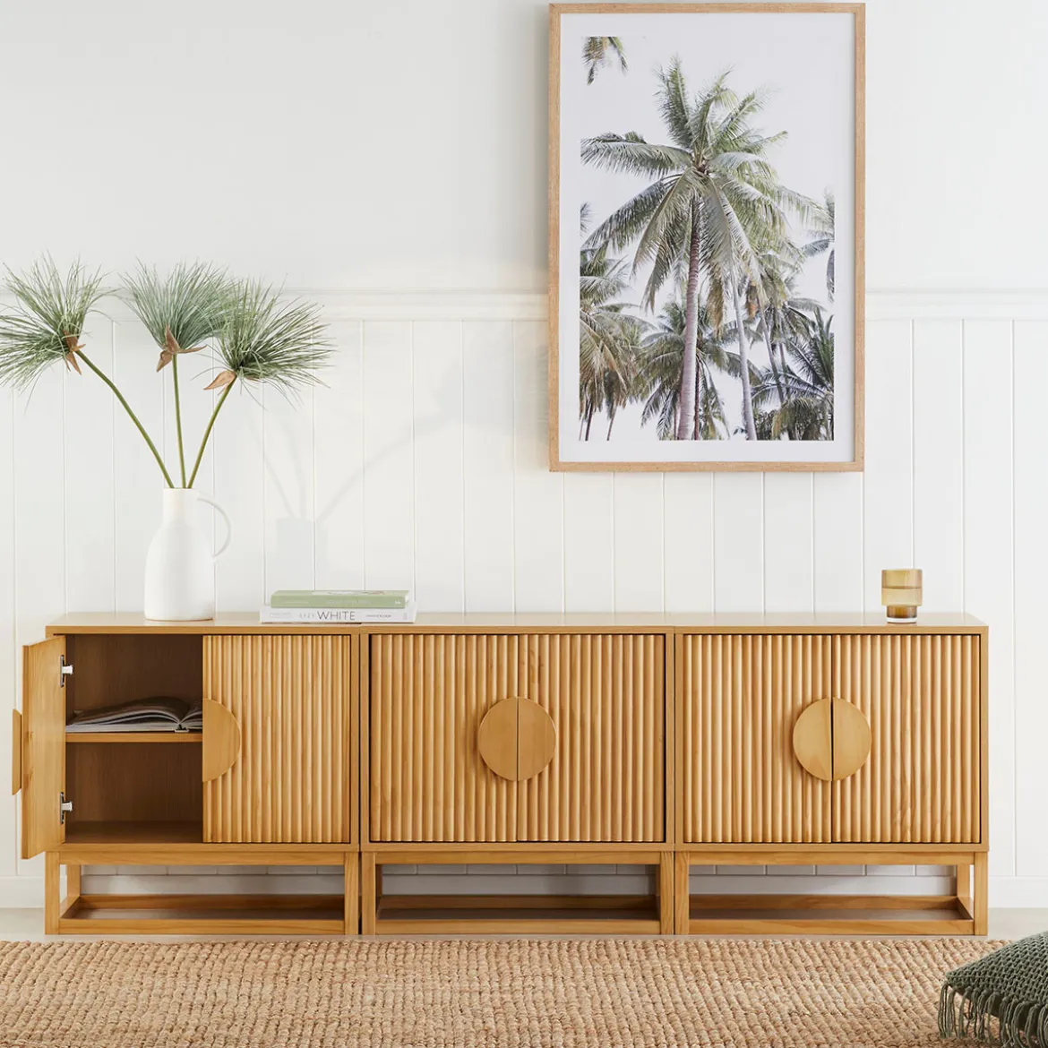 Dutton Natural Bedside Table