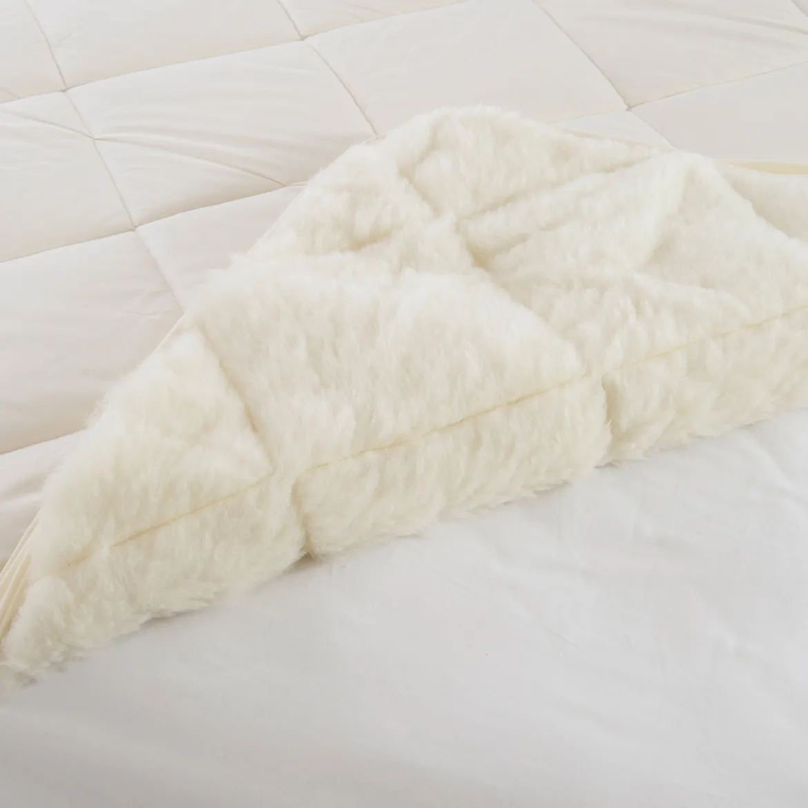 Easy Wash Single Bed Australian Wool Underblanket