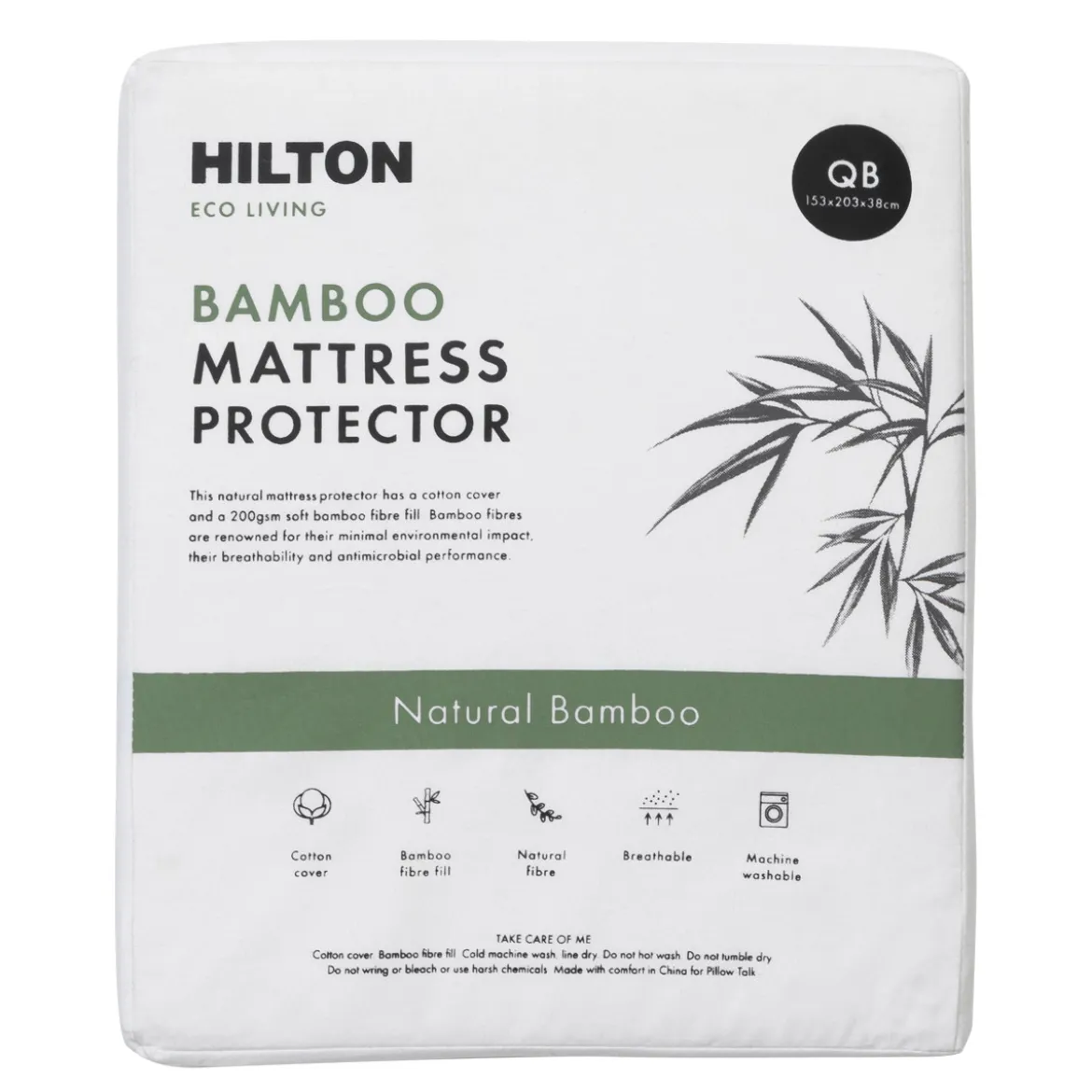 Eco Living Bamboo Mattress Protector