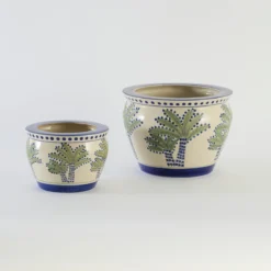 Eden Palm Decorative Pot