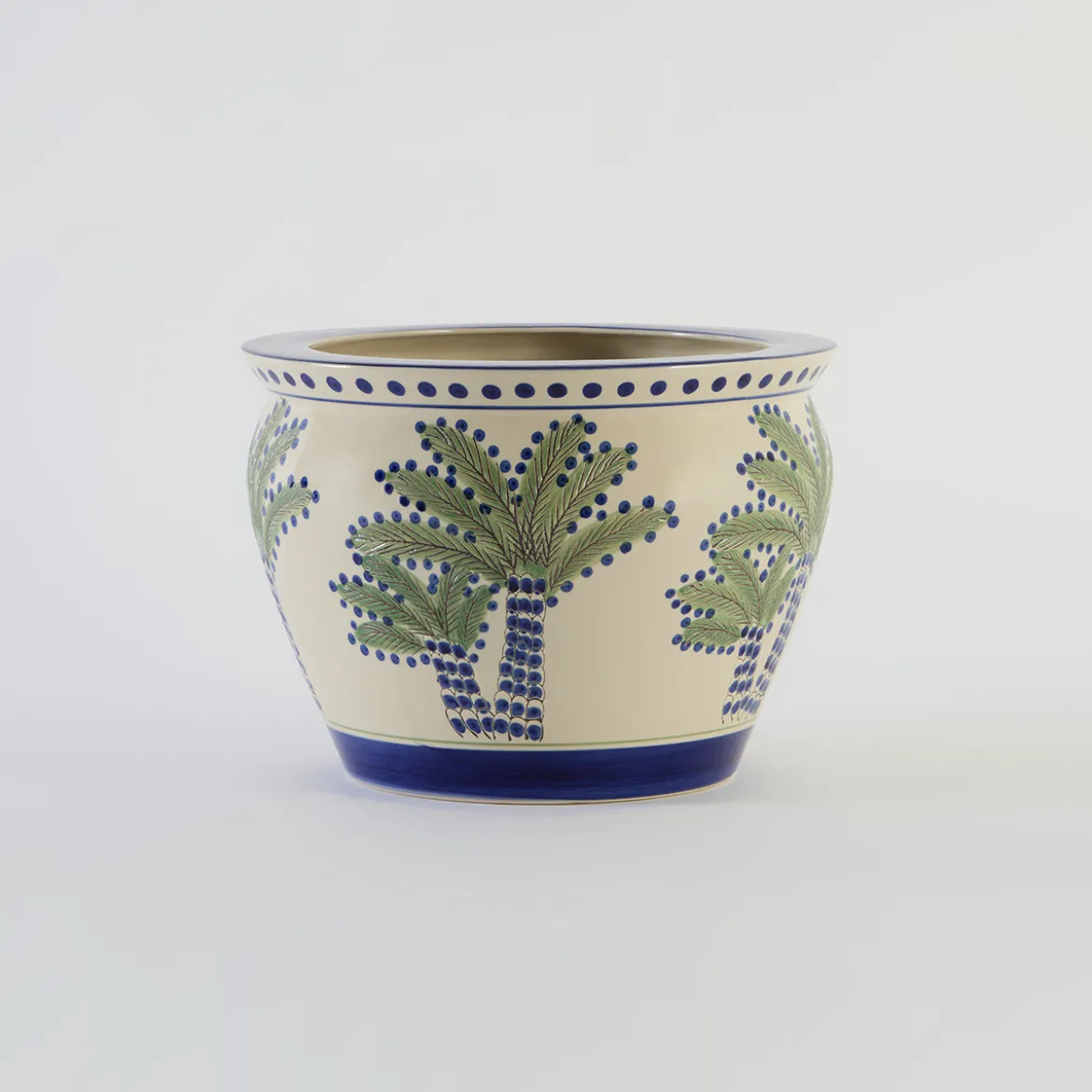 Eden Palm Decorative Pot
