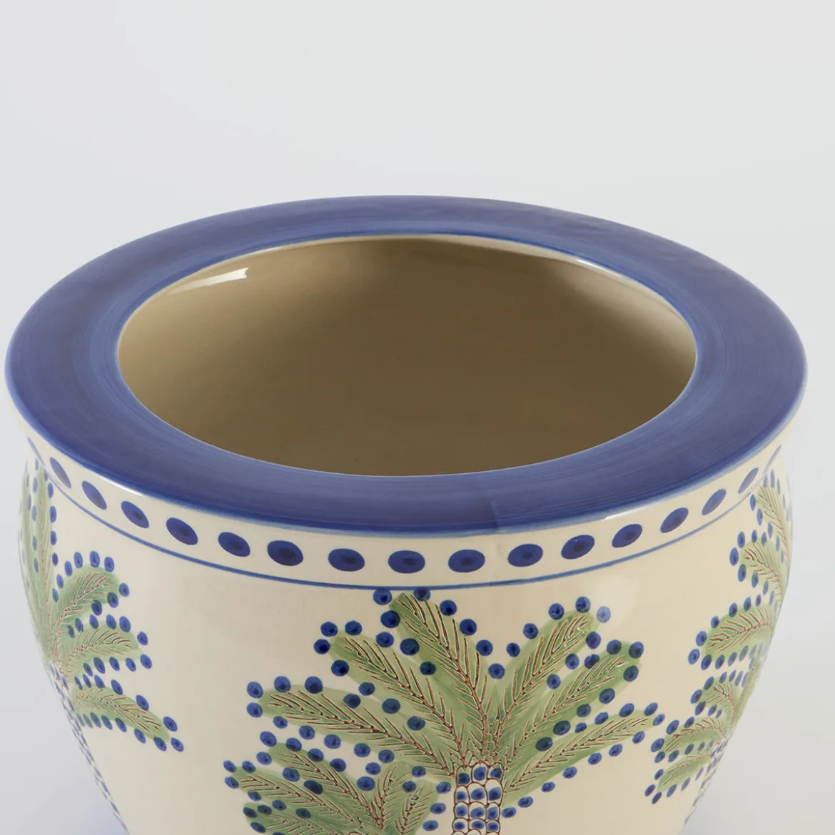 Eden Palm Decorative Pot