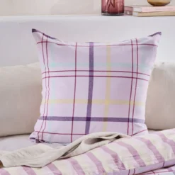 Ellah Check/Stripe European Pillowcase