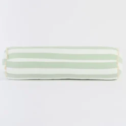 Elsie Striped Scallop Bolster Cushion