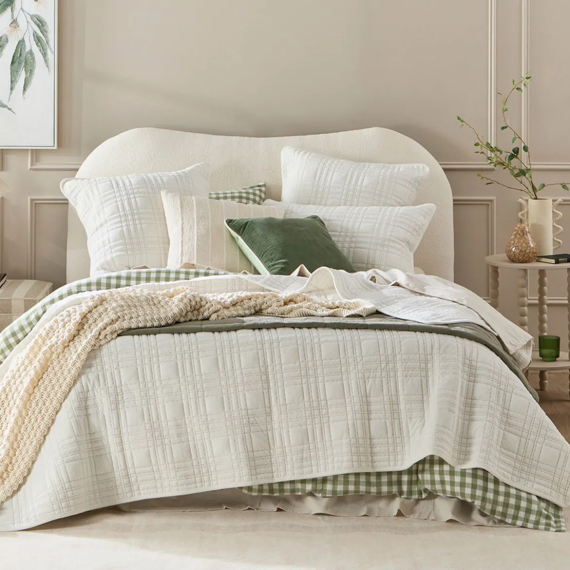 Elvira Velvet Coverlet Set