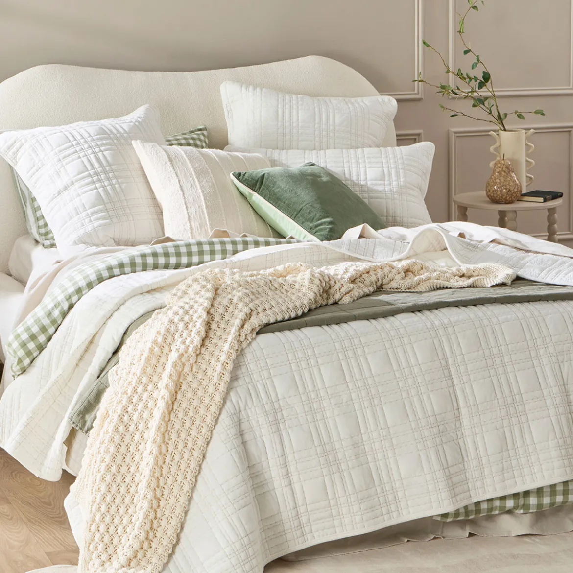 Elvira Velvet Coverlet Set