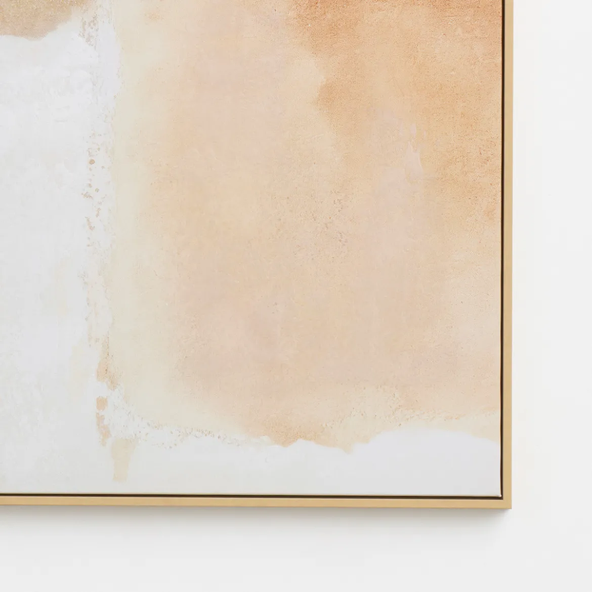 Ember Drift Framed Canvas Wall Art