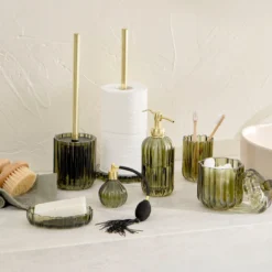 Emery Glass Bathroom Accessories