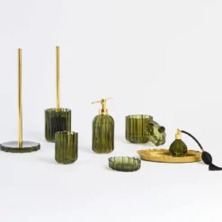 Emery Glass Bathroom Accessories