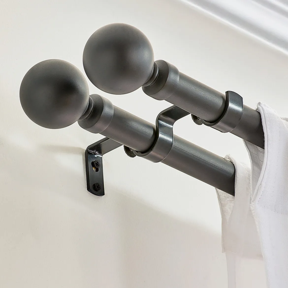 Emmett Double Rod Bracket 3 Pack