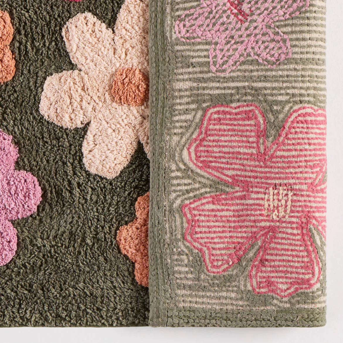 Esme Floral Bath Mat