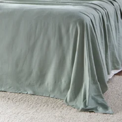 Eucalyptus Cotton Flannelette Sheet Set