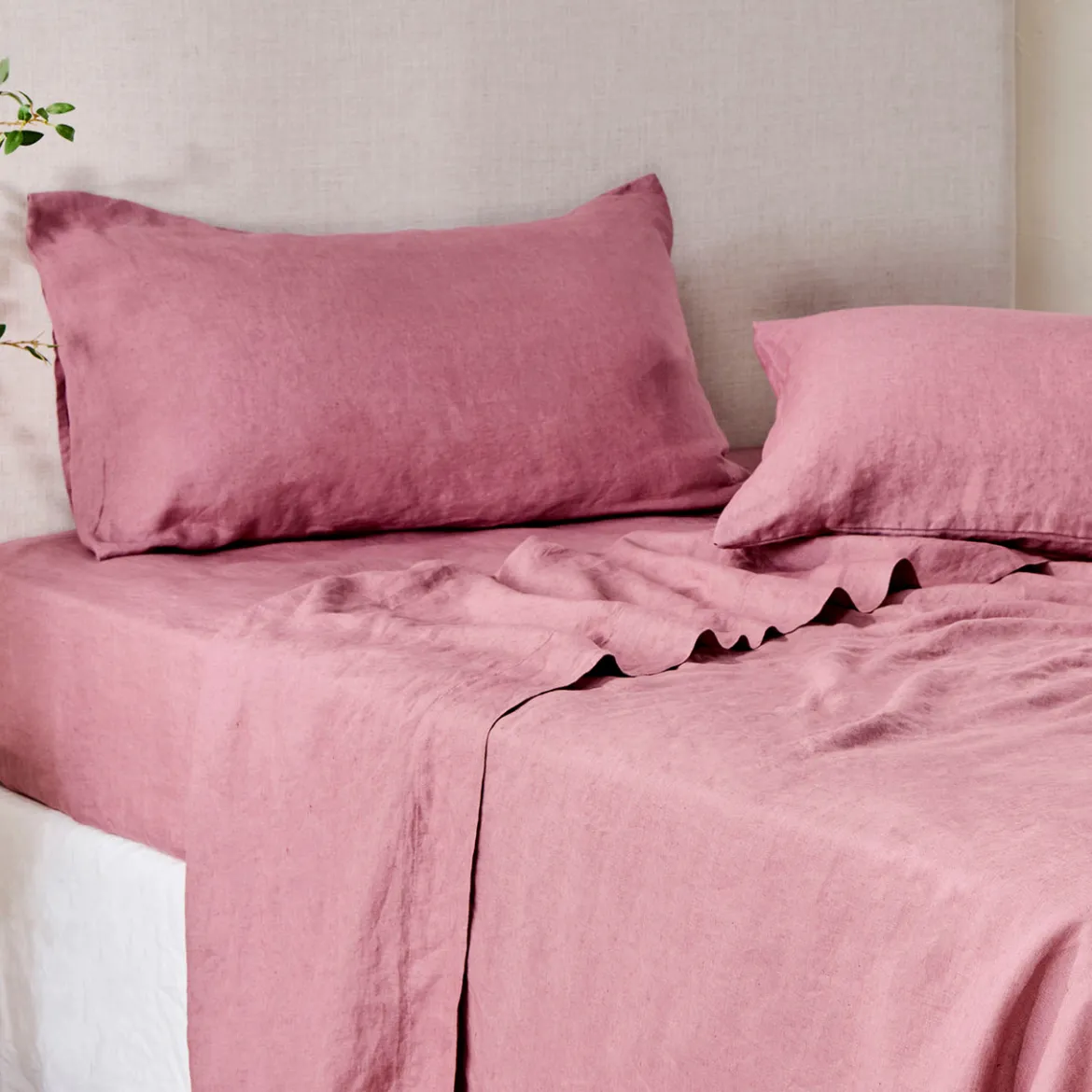 European Linen Fitted Sheet