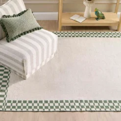 Finn Check Reversible Floor Rug
