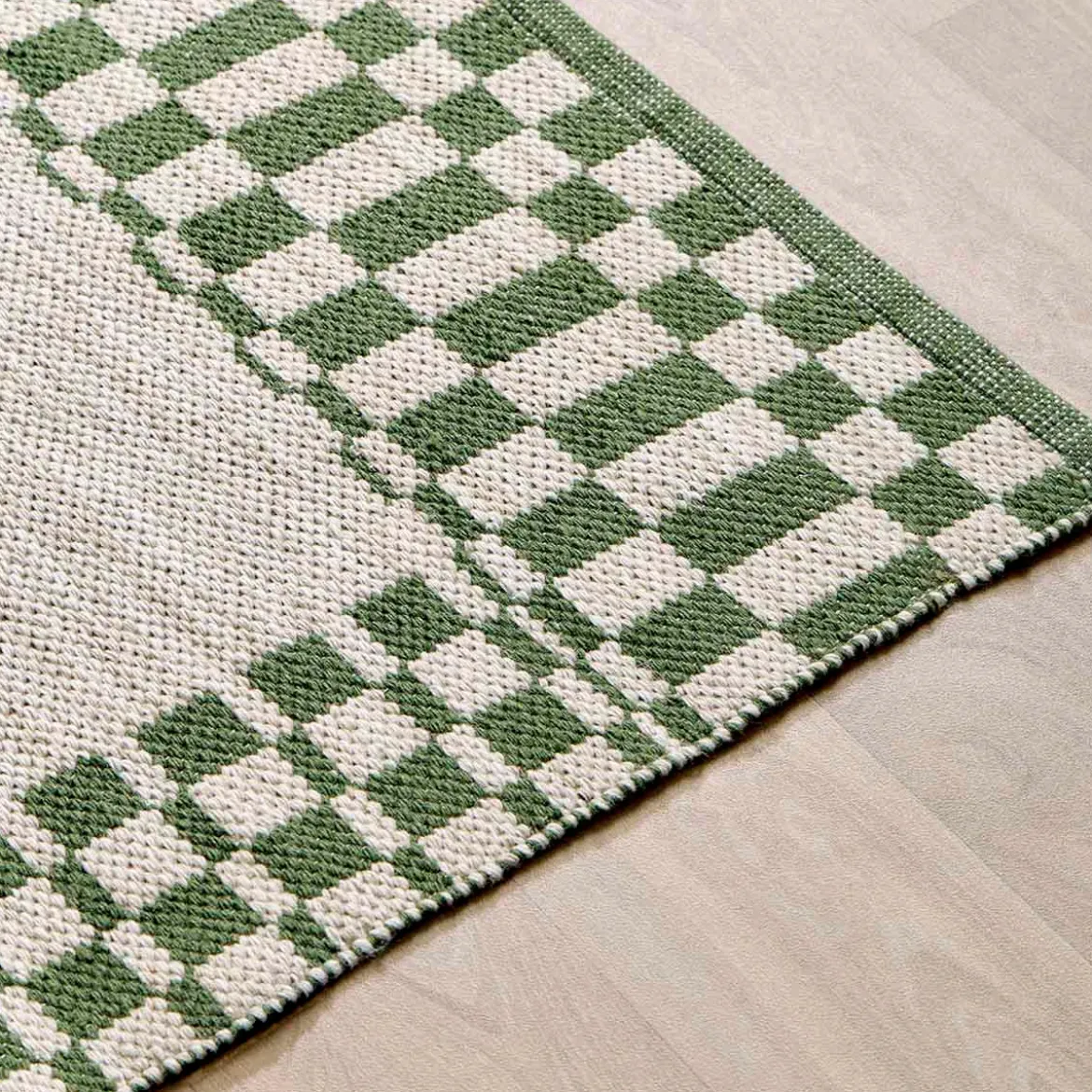 Finn Check Reversible Floor Rug