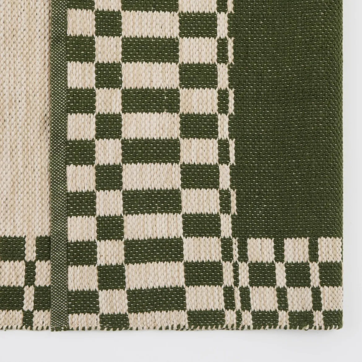 Finn Check Reversible Floor Rug