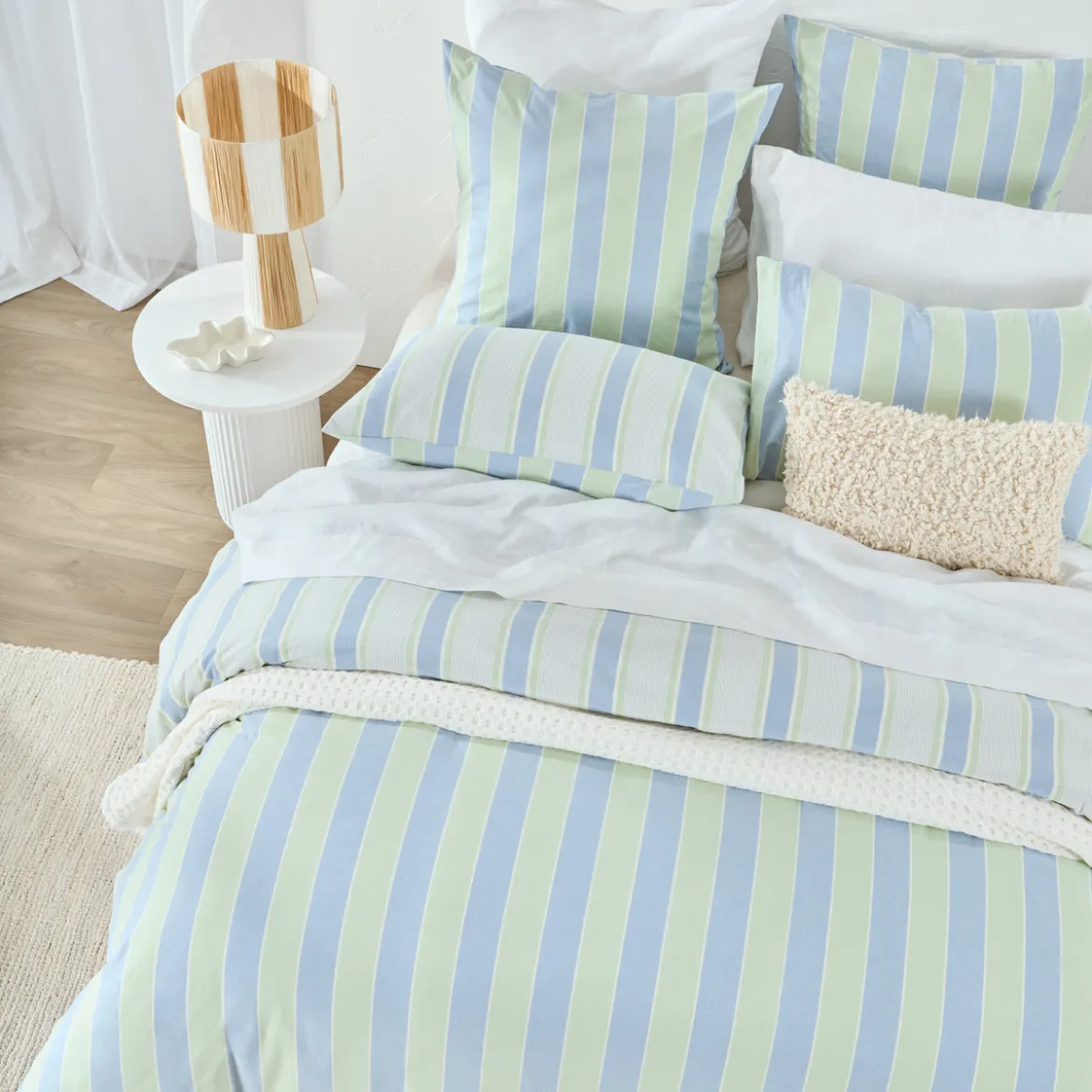 Finn Stripe European Pillowcase