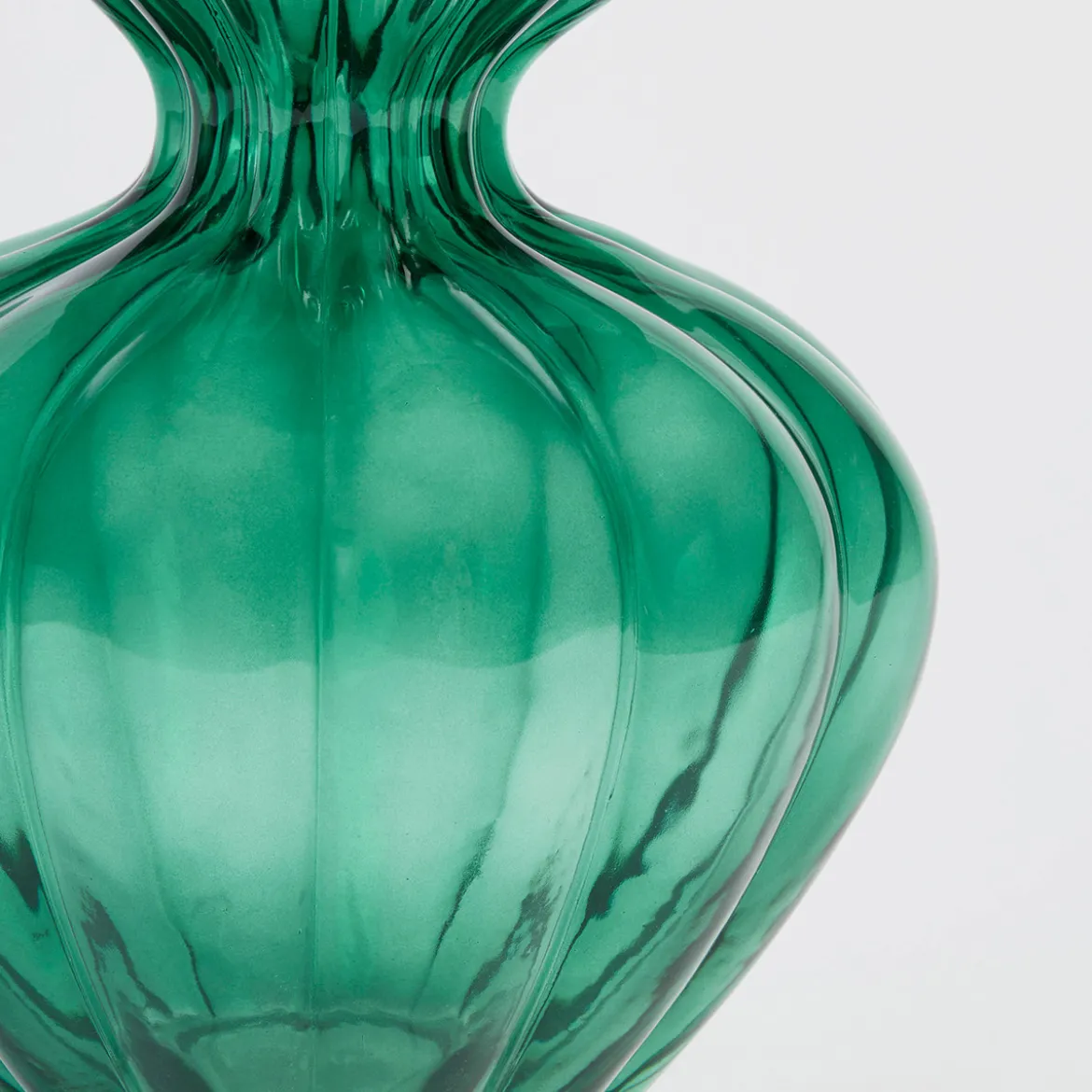 Florence Green Glass Vase