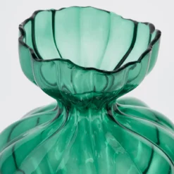 Florence Green Glass Vase