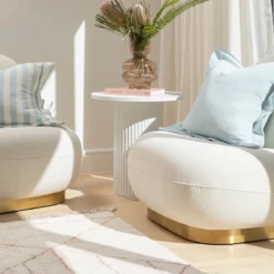 Frankie Feather Light Blue Cushion