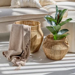 Geneva Jute Decorative Pot