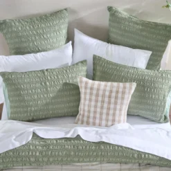 Gia Sage Green European Pillowcase