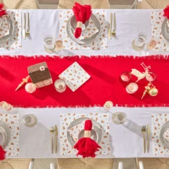 Gingerbread Christmas Paper Placemat 24 Pack