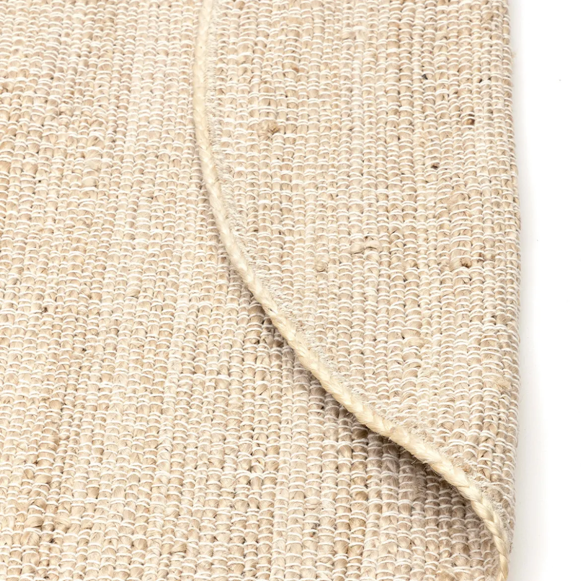 Goa Bleached Round Floor Rug
