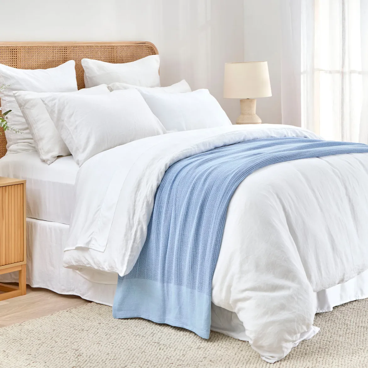 245gsm Cotton Cellular Blanket