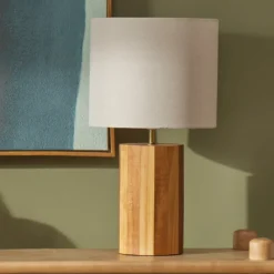 Hades 48cm Wooden Table Lamp