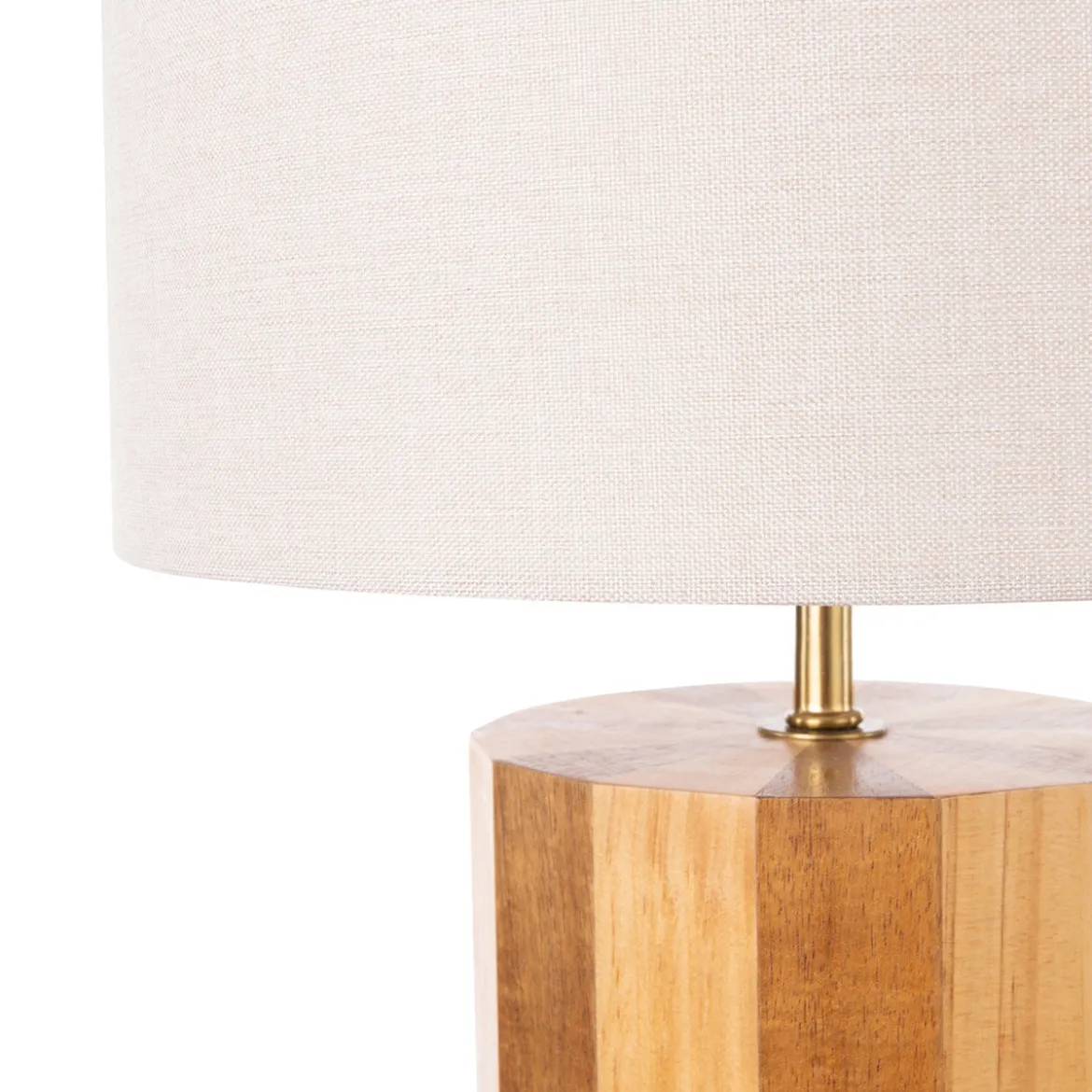 Hades 48cm Wooden Table Lamp