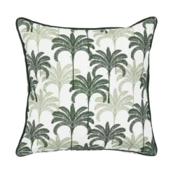 Halcyon Palm Square Outdoor Cushion