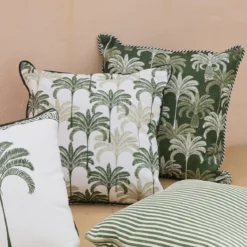 Halcyon Palm Square Outdoor Cushion