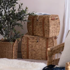 Hamptons Woven Storage Trunk Range