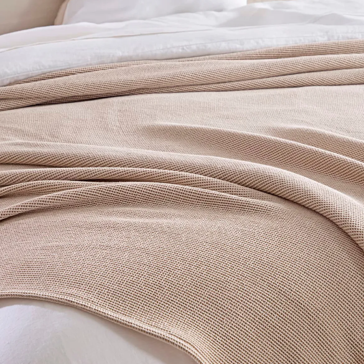 Haven 300gsm Cotton Waffle Blanket