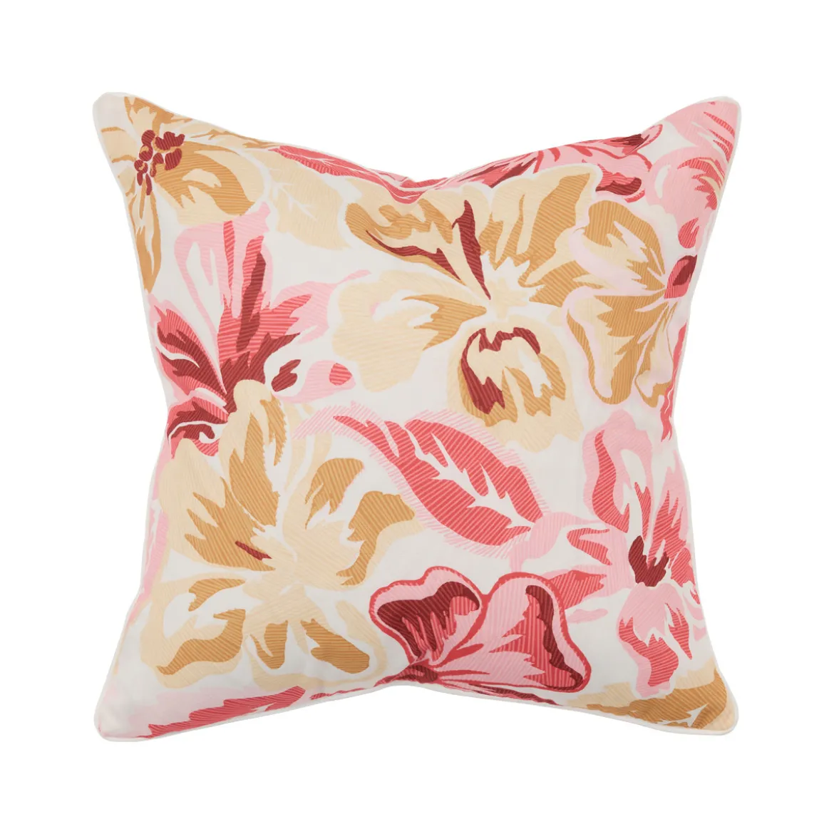 Hibiscus Bloom Outdoor Cushion