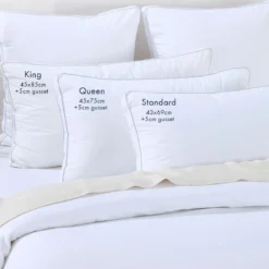 Hotel & Home Superior Microfibre King Size Pillow