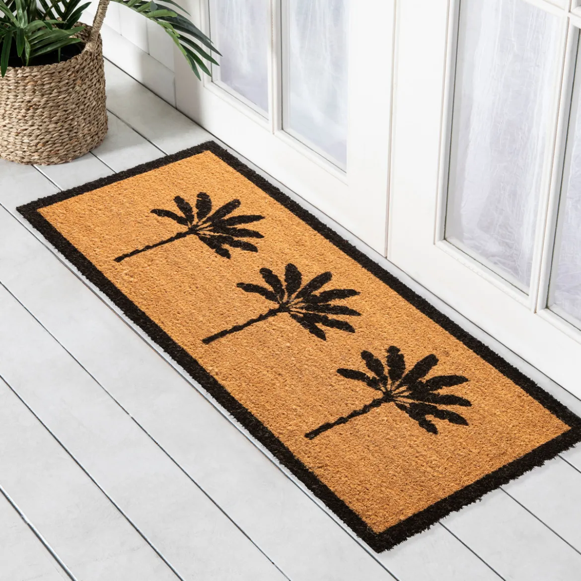Island Escape Black/Natural Doormat