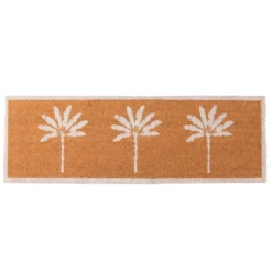 Island Escape Large White/Natural Doormat