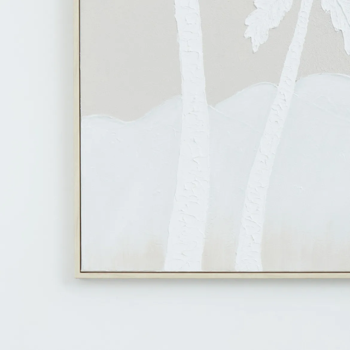 Isla Palm Textured Wall Art