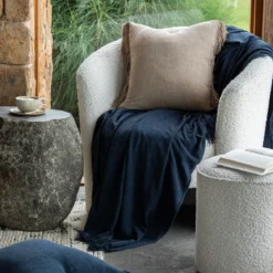 Isola Extra Large Fringed Chenille Throw