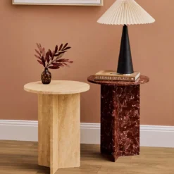 James Marble Side Table